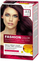 Стойкая крем-краска для волос Rubella Fashion Color 5.5 темный махагон, 50 мл