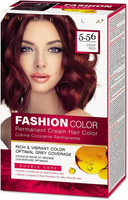 Стойкая крем-краска для волос Rubella Fashion Color 5.56 Темно-красный, 50 мл