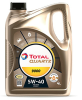 Масло моторное Total QUARTZ 9000 5W-40 (4 л)