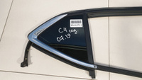 Стекло двери задней правой для Citroen C4 2010- Б/У