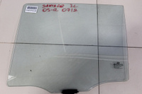 Стекло двери задней левой для Hyundai Santa Fe CM 2005-2012 Б/У
