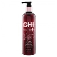 CHI Rose Hip Oil Color Nurture Protecting Conditioner - Кондиционер для защиты цвета с маслом дикой розы и кератином, 34