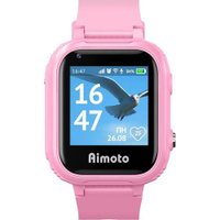 Смарт-часы Кнопка Жизни Aimoto Pro 4G, 1.4", розовый/розовый [8100804]