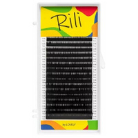 Ресницы Rili черные C/0.10/8-15 мм (микс) 16 линий