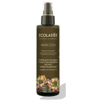 ECOLATIER / GREEN Спрей для укладки волос / термозащита / гладкость & красота ORGANIC CACTUS,200мл