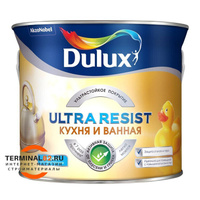 Краска Dulux Ultra Resist Кухня и Ванная водно-дисперсионная повышенной вла