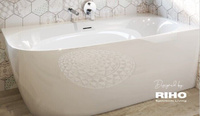 Акриловая ванна Riho OMEGA CORNER R 170x80 white