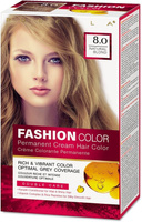 Стойкая крем-краска для волос Rubella Fashion Color 8.0 Натуральный блонд, 50 мл