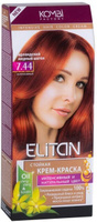 Крем-краска для волос тон 7.44 Ирландский медный шатен Элитан
