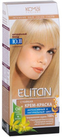 Крем-краска для волос тон 10.11 “Натуральный блонд" Элитан, 100 мл