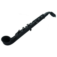 NUVO jSax (Black/Black) Саксофон, строй С (до) (диапазон - полторы октавы), материал - АБС-пластик цвет - чёрный, в комп