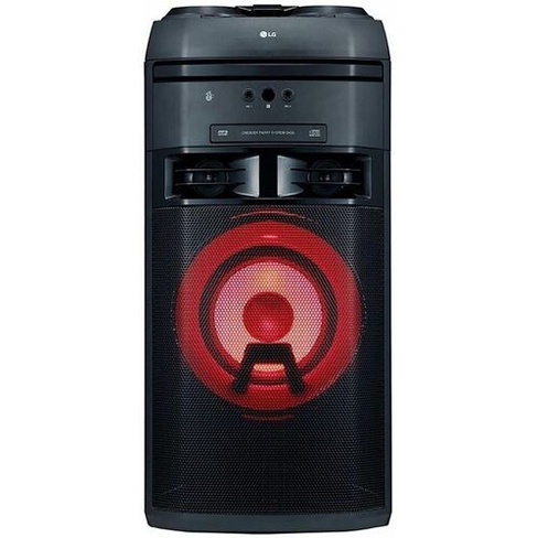 Музыкальный центр LG OK65, 500Вт, с караоке, Bluetooth, FM, USB, CD, черный,