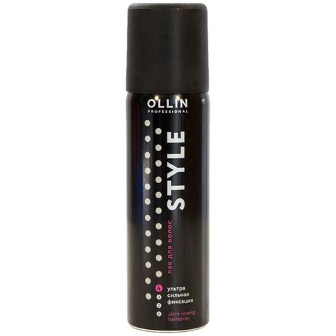 OLLIN Professional Лак для волос, ультрасильная фиксация, 50 мл