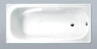 САНТЕХПРОМ Ванна стальная эмалирован. Италика L-1700мм с подлокотниками в комплекте с ножками