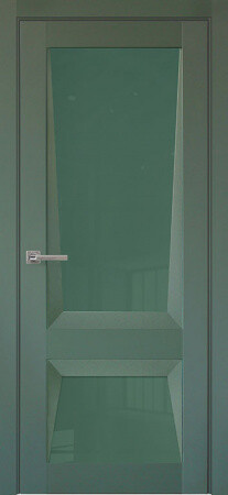 Межкомнатные двери Uberture Perfecto, ПДО 101, Barhat green