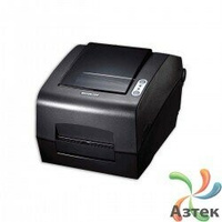 Принтер этикеток Bixolon SLP-T400CEG термотрансферный 203 dpi темный, Ethernet, USB, RS-232, отрезчик, 106655